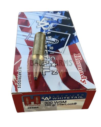 Hornady .300 WSM  165 gr SP AW